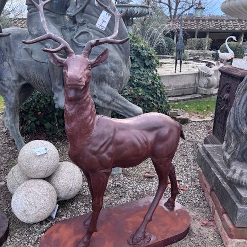 Cervo in Ghisa di Sinistra