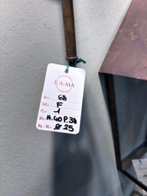 Lampada con Braccio Artigianale Media