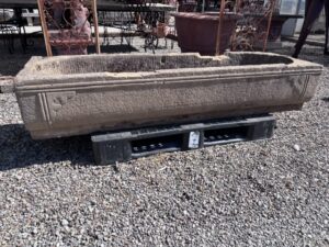 Vasca in Pietra con Decori