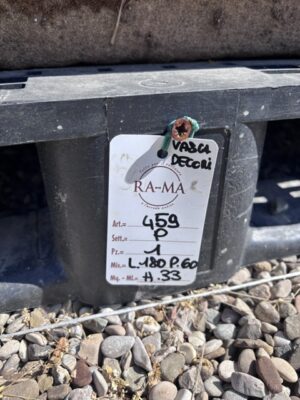 Vasca in Pietra con Decori