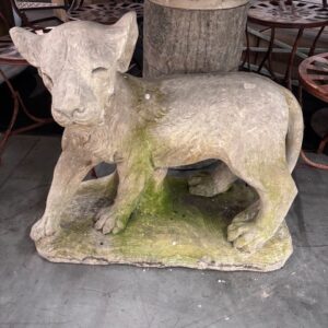 Scultura Puma Leone in Pietra