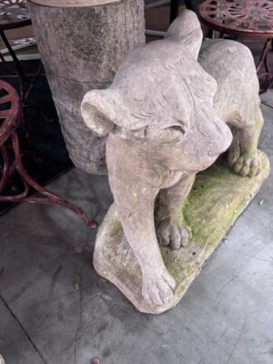 Scultura Puma Leone in Pietra