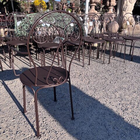 poltroncina in ferro