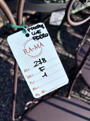 Poltroncine in Ferro Zincato