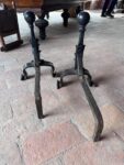 Coppia di Alari in Ferro originali