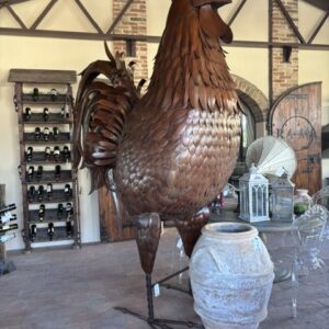 Gallo in Ferro Zincato Immenso Panzano in Chianti