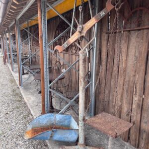 Bilancia Stadera in Ferro due piatti