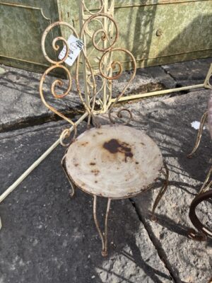 Coppia Sedie Liberty a Farfalla con Doppia Gamba