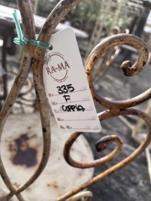 Coppia Sedie Liberty a Farfalla con Doppia Gamba