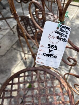 Coppia di Sedie Liberty Doppia Gamba