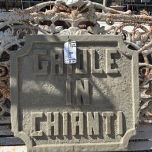 Insegna in Pietra Gaiole in Chianti