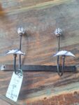 Appendiabiti con due Ganci in Ceramica