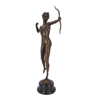 Diana a Caccia in Bronzo