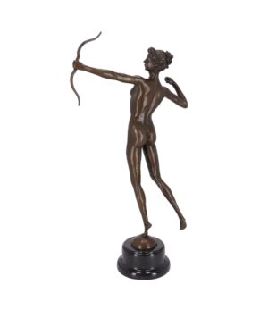 Diana a Caccia in Bronzo