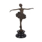 Ballerina in bronzo