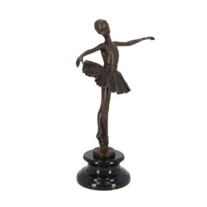 ballerina in bronzo piccola
