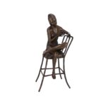 Dama in Bronzo Seduta