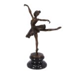 Ballerina in bronzo Grande