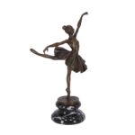 Ballerina in bronzo Grande