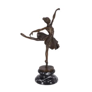 Ballerina in bronzo Grande