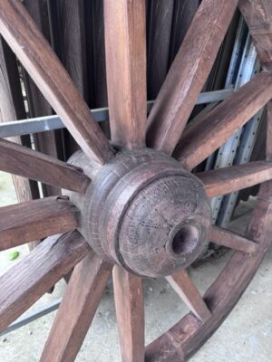 Ruote del Carro in Legno