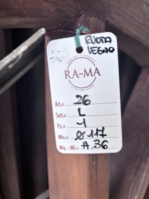 Ruote del Carro in Legno