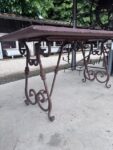 Base per Tavolo in Ferro Pieno
