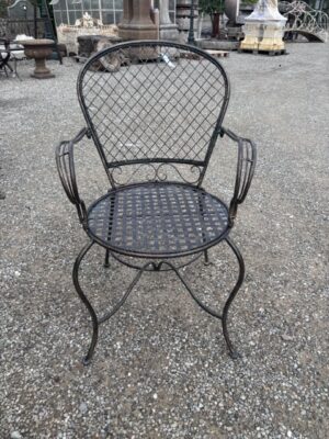 Poltroncina in Ferro Battuto