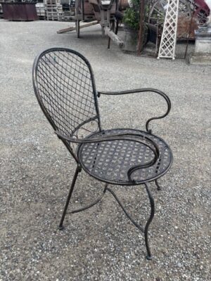 Poltroncina in Ferro Battuto