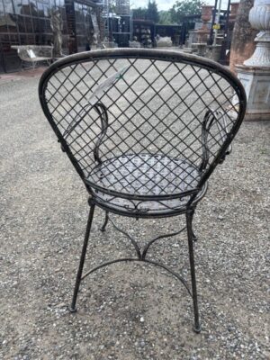 Poltroncina in Ferro Battuto