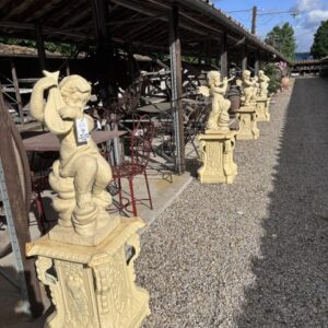 Set 4 Putti in Ghisa