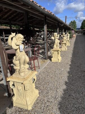 Set 4 Putti in Ghisa