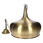 Lampadario dorato "Déco"
