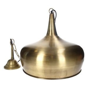Lampadario dorato "Déco"