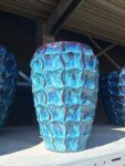 Vasi Bugnati Blu Piccoli "Rigamare"