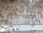 Tavolo finitura ruggine "Walker Texas Ranger"