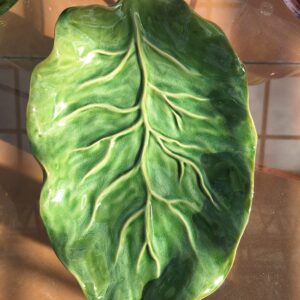 Piatti foglia verde