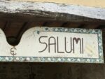 Insegna "Formaggi e Salumi"