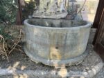 Vasca in Pietra a Parete con Base