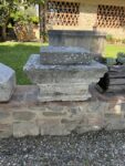 Coppia di Sopra Colonne in Travertino
