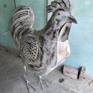 Gallo in ferro Grande