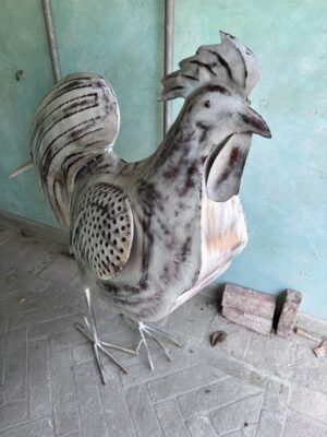 Gallo in ferro Grande