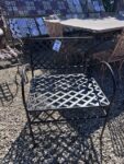 Coppia di Poltroncine in Ferro Pesanti