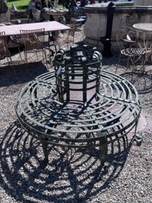 Panchine Mezzo Giro Albero