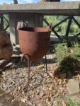 Coppia di Porta Vaso in Ferro