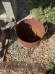 Coppia di Porta Vaso in Ferro