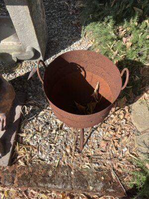 Coppia di Porta Vaso in Ferro