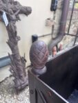 Coppia di Fioriere Medie in Ferro Pesante