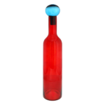 Bottiglione di Design Rosso con tappo