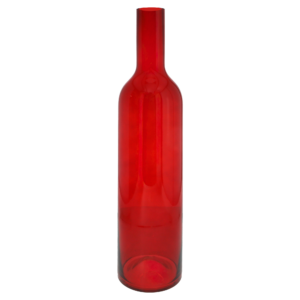 Bottiglione di Design Rosso con tappo